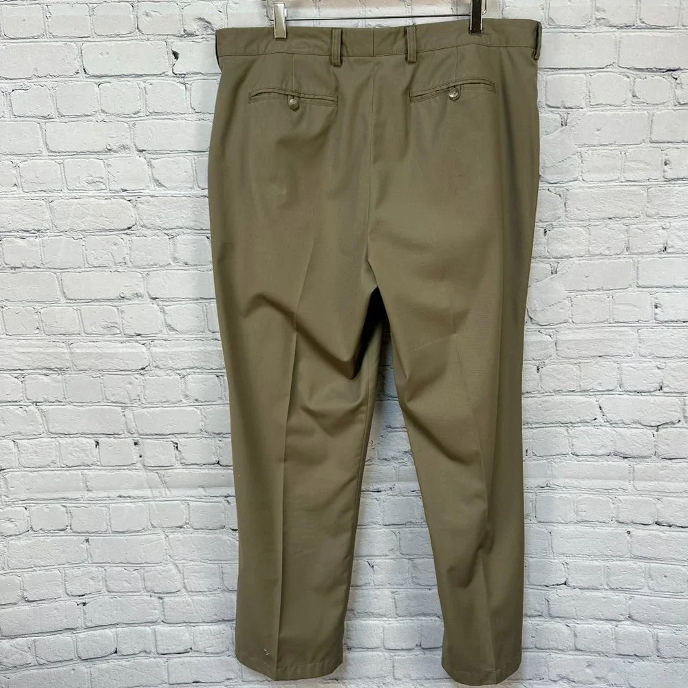 Cleveland Classic Men's Golf Pants, Size W38 x L30,‎ Khaki Green